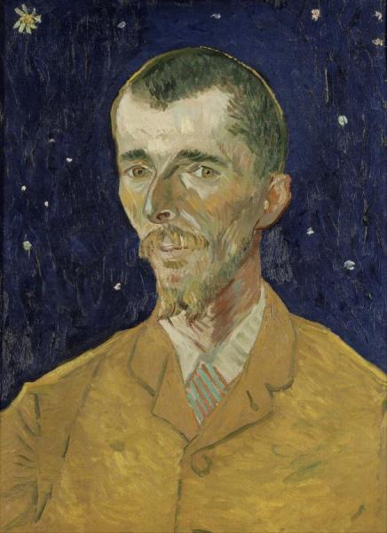 Portrait Of Eugene Bach by Vincent Van Gogh