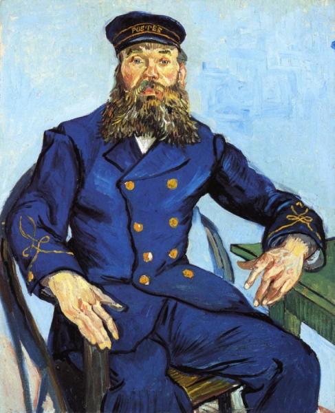 Portrait Of Joseph Roulin by Vincent Van Gogh