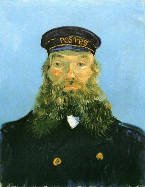 Portrait Of The Postman Joseph Roulin by Vincent Van Gogh Oil Painting Reproductions