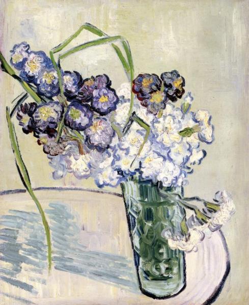 Still Life, Vase With Carnations by Vincent Van Gogh