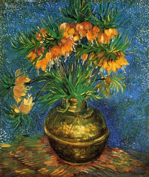 Still Life With Frutillarias by Vincent Van Gogh