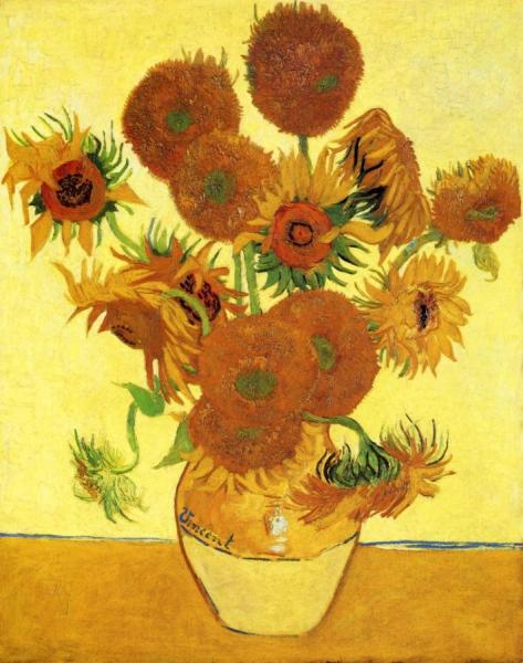 Sunflowers by Vincent Van Gogh