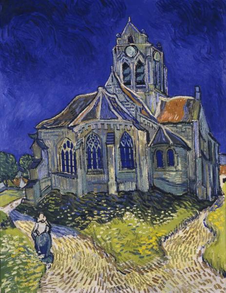 The Church In Auvers-sur-oise, View From The Chevet by Vincent Van Gogh