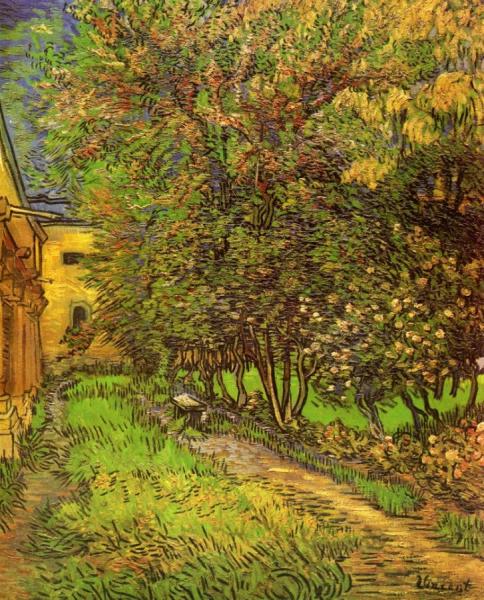 Vincent Van Gogh The Garden Of Saint-paul Hospital