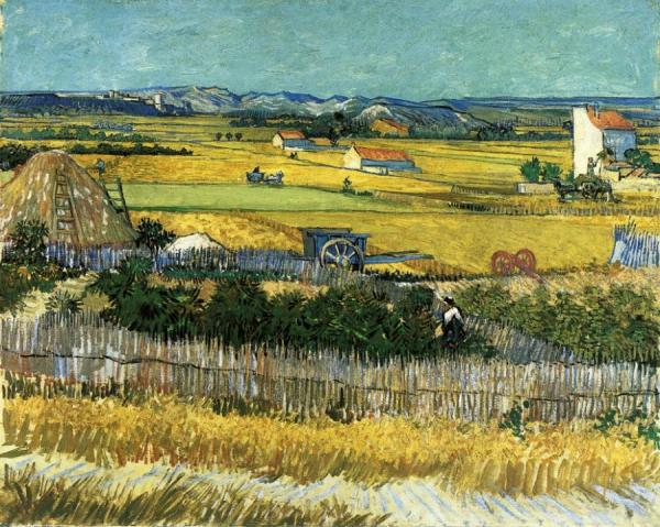 The Harvest by Vincent Van Gogh