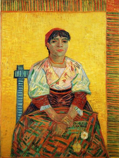 The Italian Woman by Vincent Van Gogh