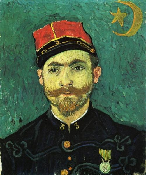 The Lover, Portrait Of Paul--eugene Milliet by Vincent Van Gogh
