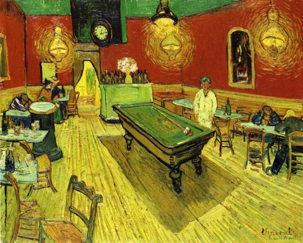 The Night Cafe by Vincent Van Gogh Oil Painting Reproductions
