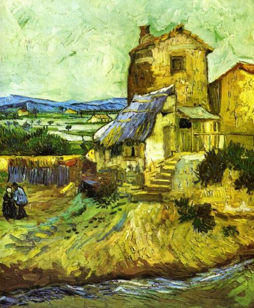 The Old Mill by Vincent Van Gogh
