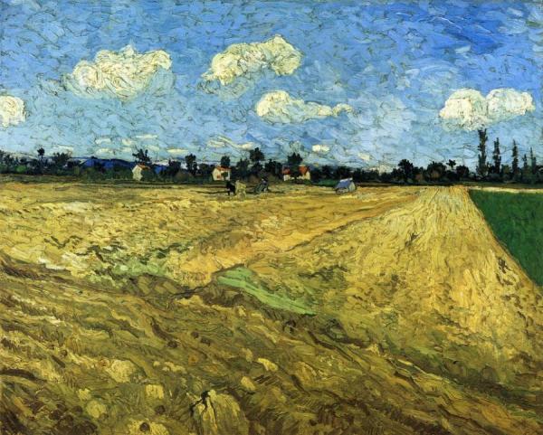 The Ploughed Field by Vincent Van Gogh