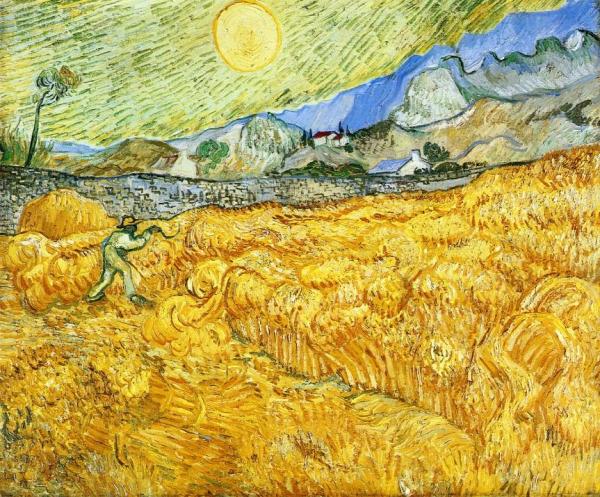 The Reaper by Vincent Van Gogh