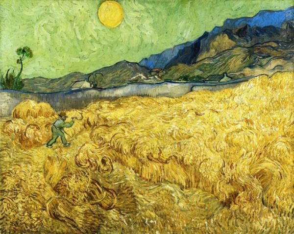 The Reaper by Vincent Van Gogh