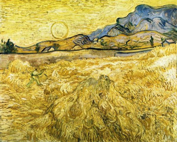 The Reaper by Vincent Van Gogh