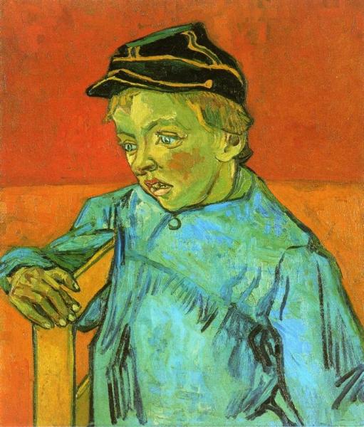 The Schoolboy (camille Roulin) by Vincent Van Gogh