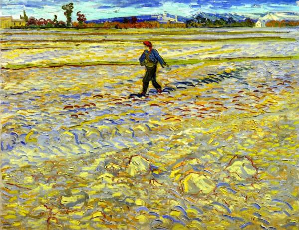 The Sower by Vincent Van Gogh Oil Painting Reproductions