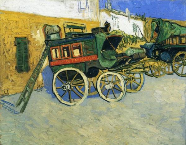The Tarascon Diligence by Vincent Van Gogh