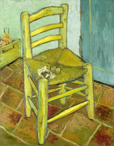 Van Gogh's Chair by Vincent Van Gogh