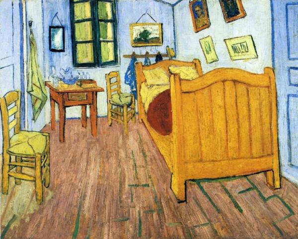 Vincent's Bedroom In Arles by Vincent Van Gogh