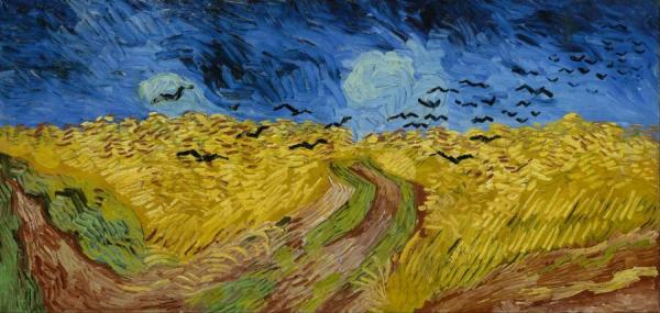 Wheatfield With Crows by Vincent Van Gogh