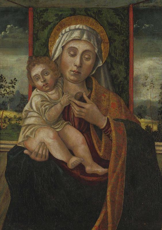 Madonna And Child by Vincenzo Foppa