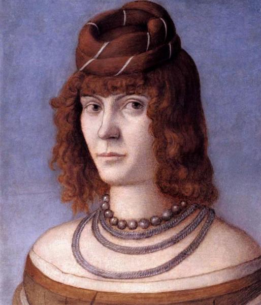 Portrait Of A Woman by Vittore Carpaccio Oil Painting Reproductions