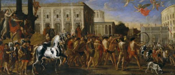 Triumphal Entry Of Constantine In Rome by Viviano Codazzi Oil Painting Reproductions