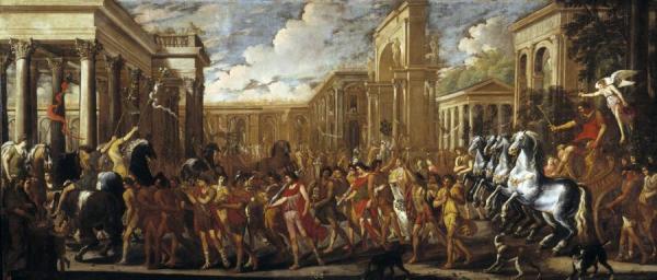 Viviano Codazzi Triumphal Entry Of Vespasian In Rome