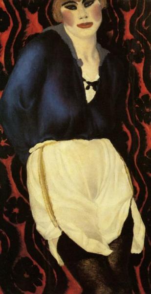 Katya by Vladimir Lebedev Oil Painting Reproductions