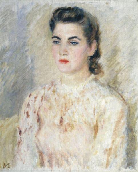 Portrait Of T. Makarova by Vladimir Lebedev Oil Painting Reproductions