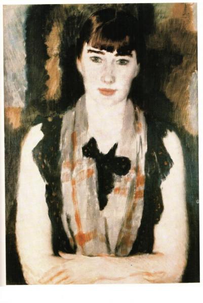 Portrait Of T.v. Shishmareva by Vladimir Lebedev