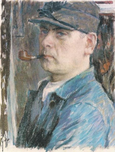 Self-portrait by Vladimir Lebedev