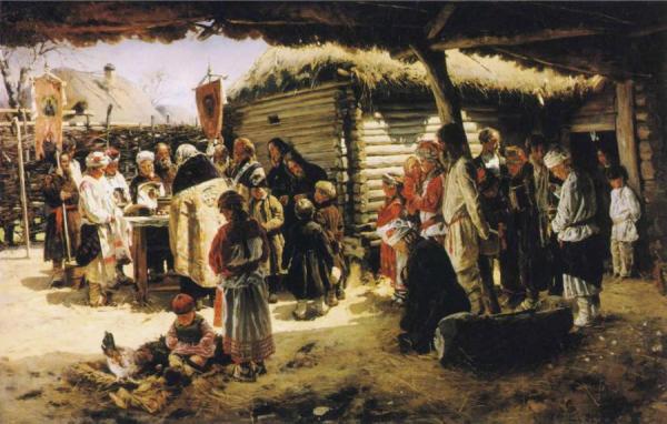 Easter Te Deum by Vladimir Yegorovich Makovsky