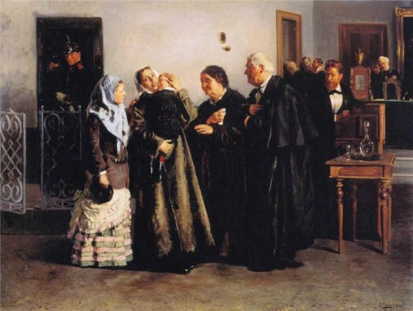 Not Guilty by Vladimir Yegorovich Makovsky