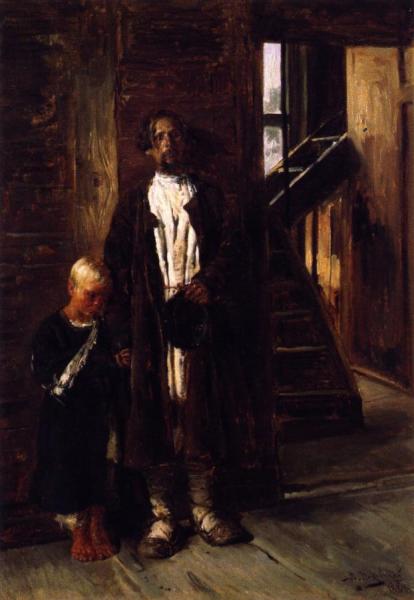 Off To Get Medicine by Vladimir Yegorovich Makovsky Oil Painting Reproductions