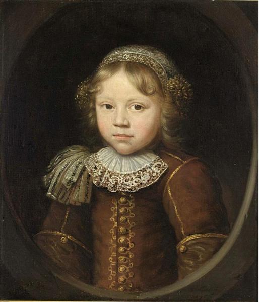 A Portrait Of A Young Girl by Wallerant Vaillant