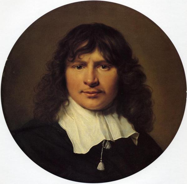 Portrait Of A Young Man, Bust Length, Wearing A White Linen Collar by Wallerant Vaillant Oil Painting Reproductions
