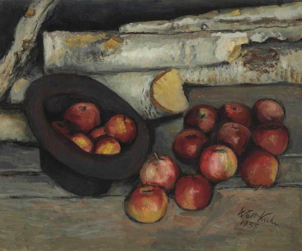 Apples In The Barn by Walt Kuhn