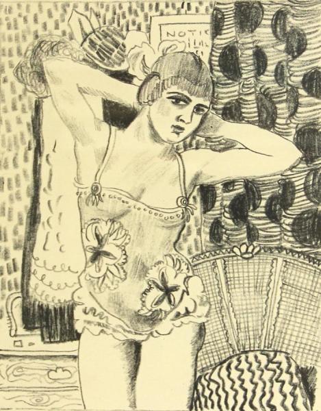 Dressing Room,1930 by Walt Kuhn