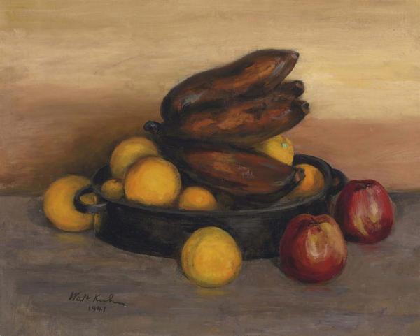 Still Life With Red Bananas by Walt Kuhn