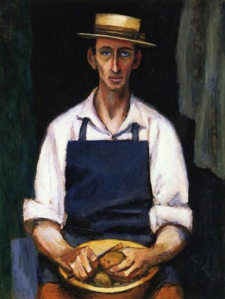 The Camp Cook by Walt Kuhn Oil Painting Reproductions