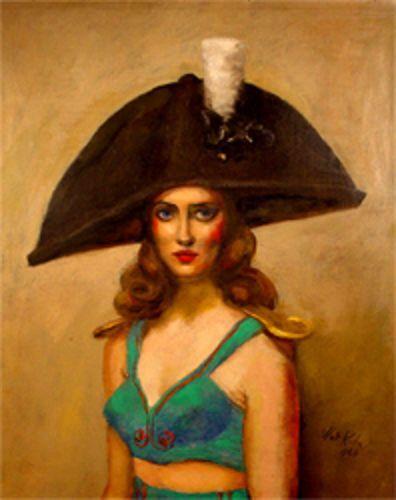 Walt Kuhn The White Cockade