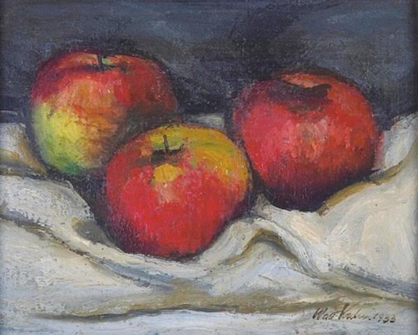 Walt Kuhn Three Apples