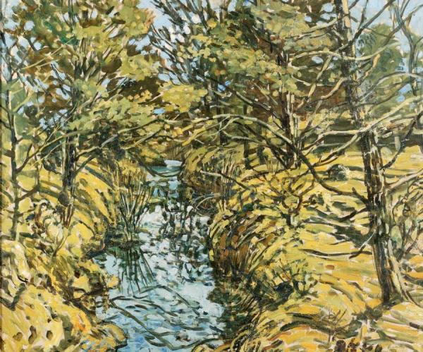 English Landscape by Walter Elmer Schofield