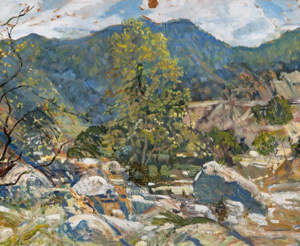 Morning Light, Tujunga, 1934 by Walter Elmer Schofield Oil Painting Reproductions