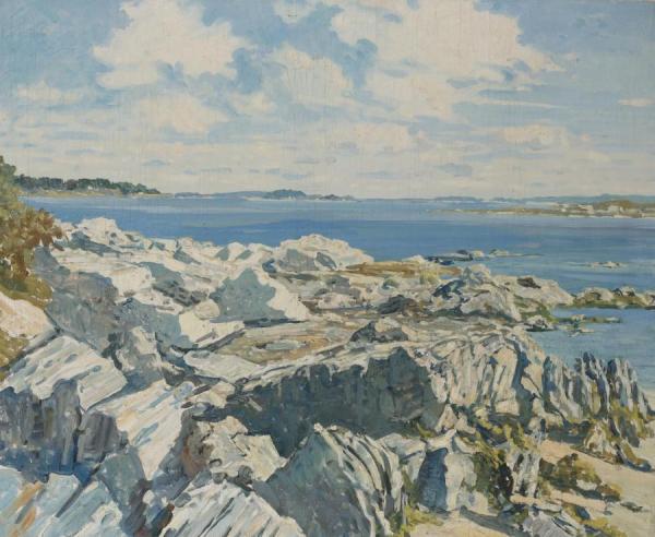 Walter Elmer Schofield Rocky Coast (maine)
