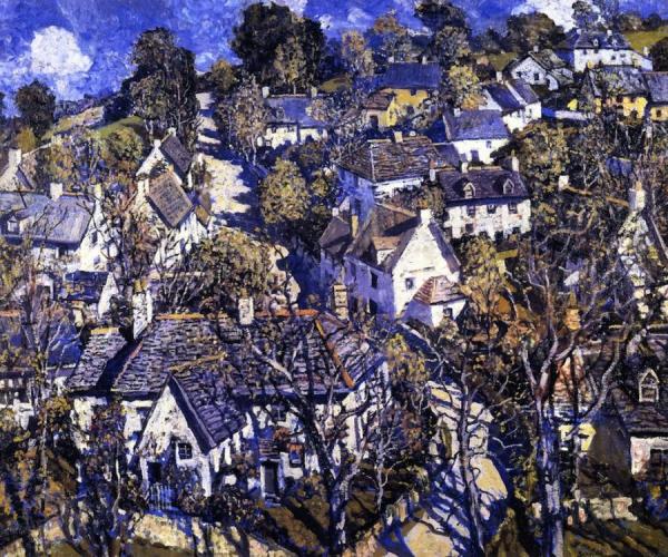 Walter Elmer Schofield Village In Devon