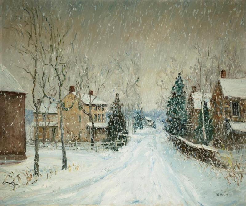 Snowstorm by Walter Emerson Baum
