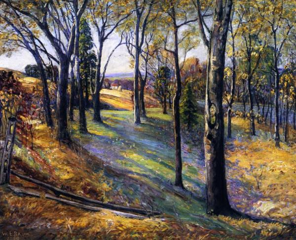 Walter Emerson Baum Autumn Trees