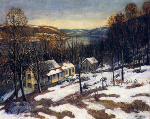Walter Emerson Baum First Snow, Point Pleasant, Pa.