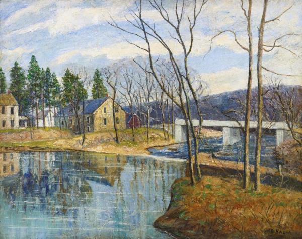 Pennsylvania Mill by Walter Emerson Baum